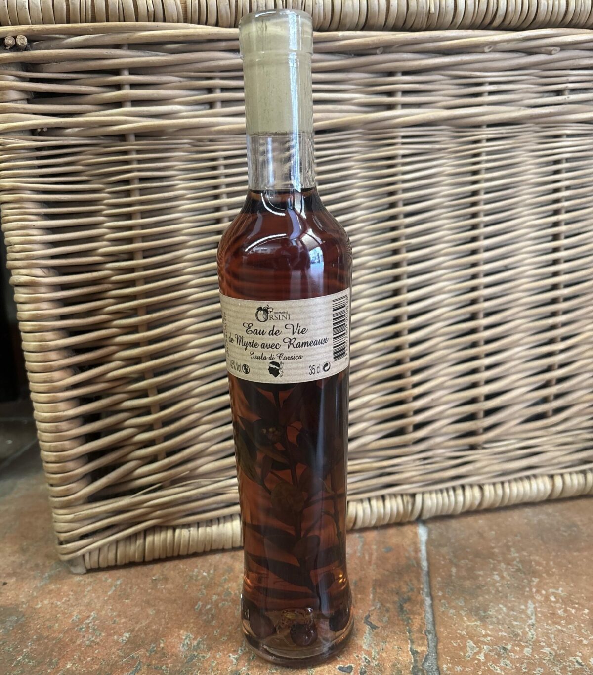 Eau de Vie de Myrte avec Rameaux - 35cl