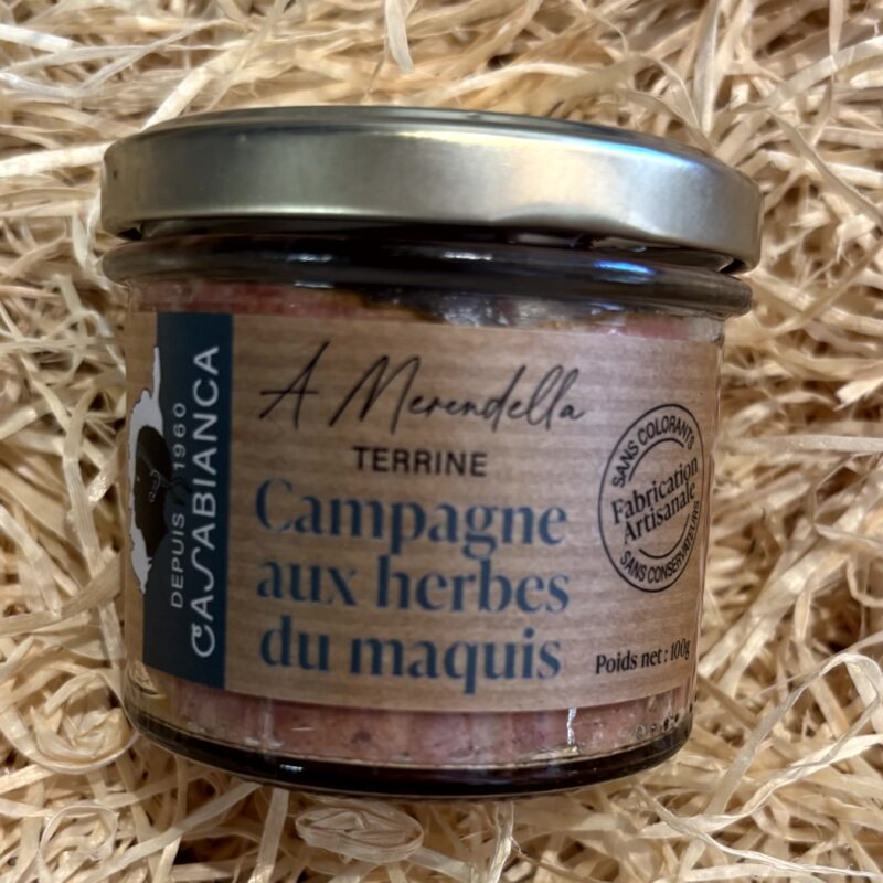 Terrine de Campagne aux Herbes du Maquis - 100g