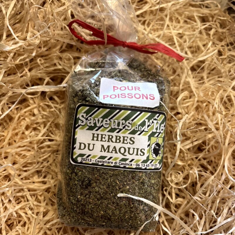 Herbes du maquis pour poissons