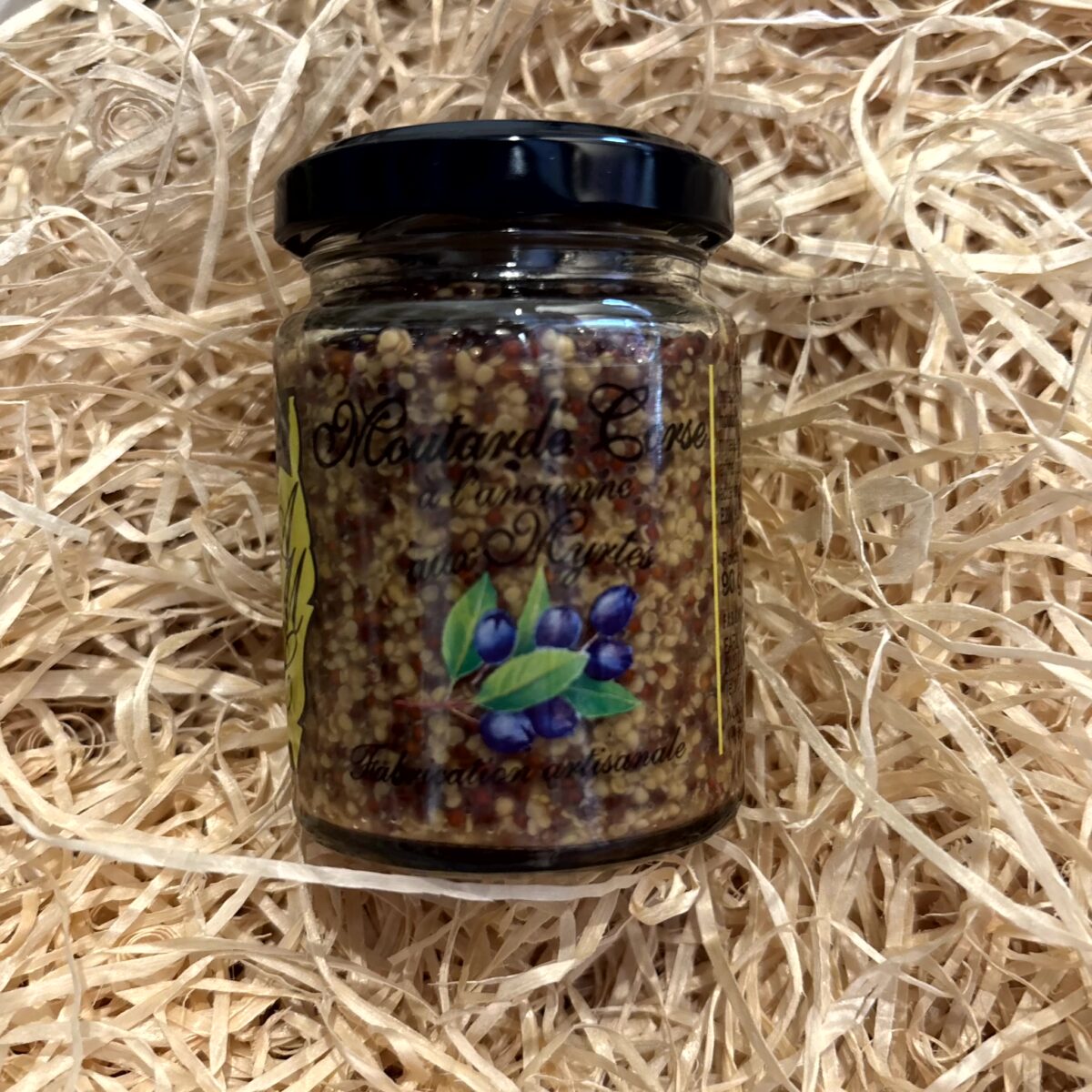 Moutarde Corse à l’Ancienne aux Myrtes - 100g