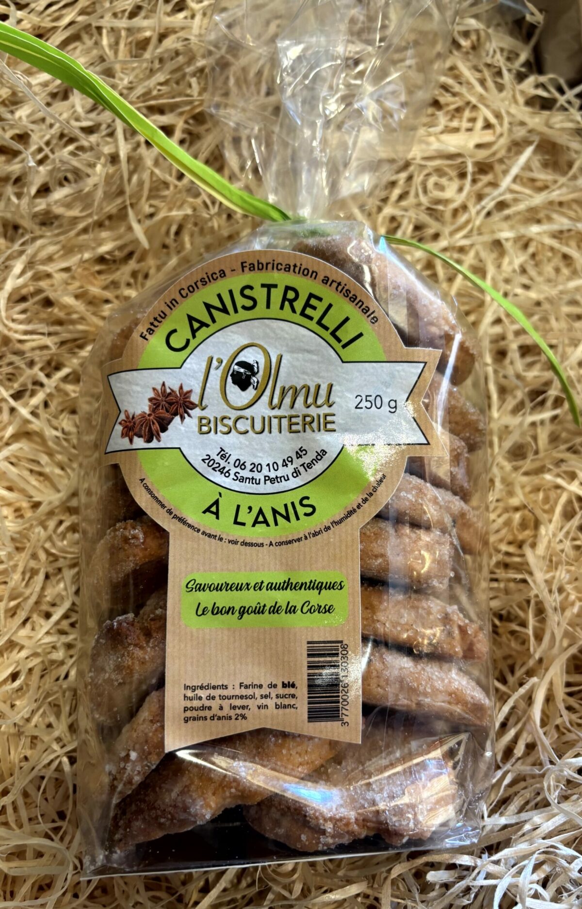 Canistrelli à l'anis - 250g