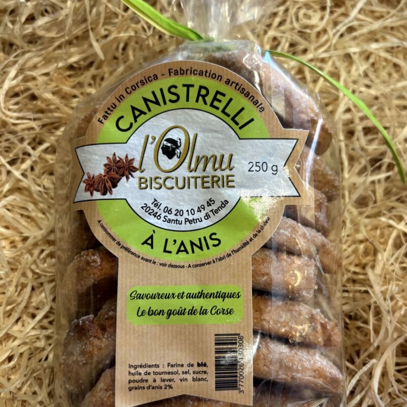 Canistrelli à l'anis - 250g