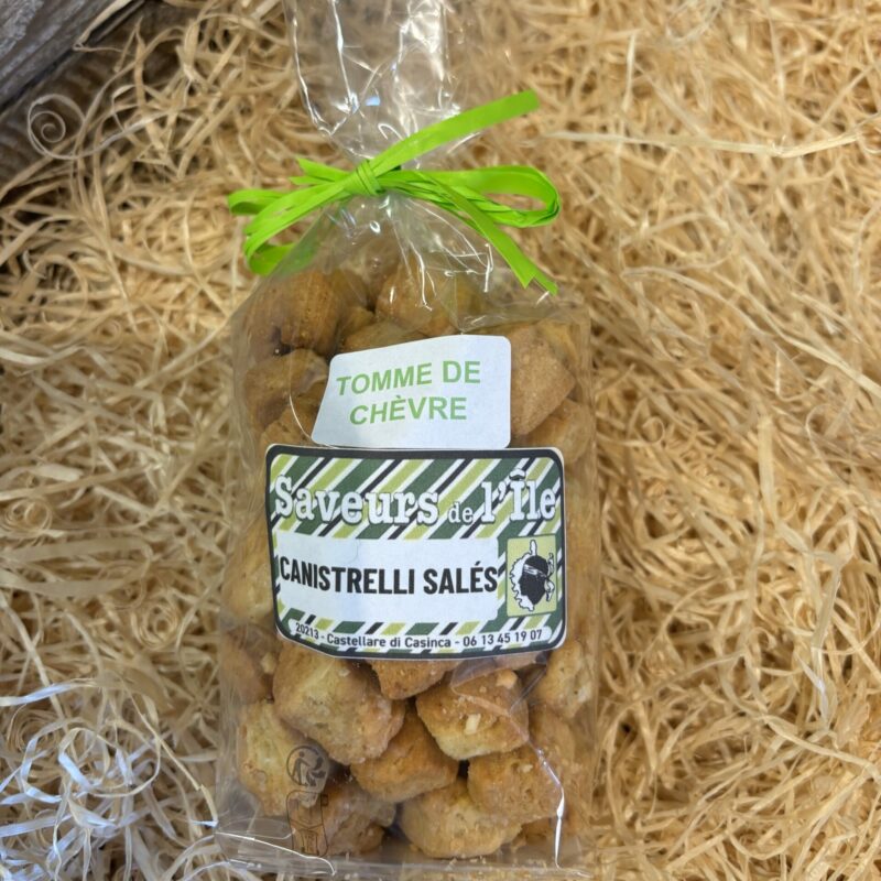 Canistrelli Salés – Tomme de Chèvre